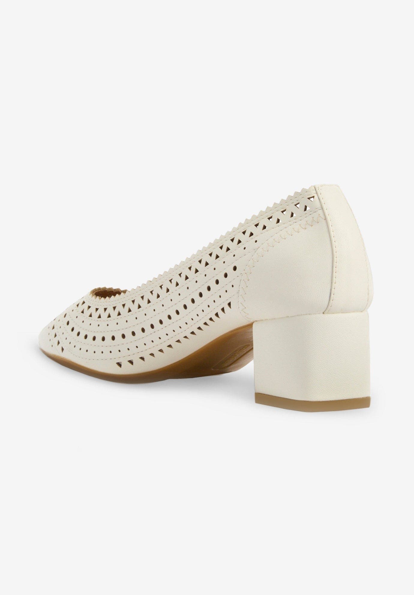 The Knightly Slip On Pump, Alternate, color, WHITE