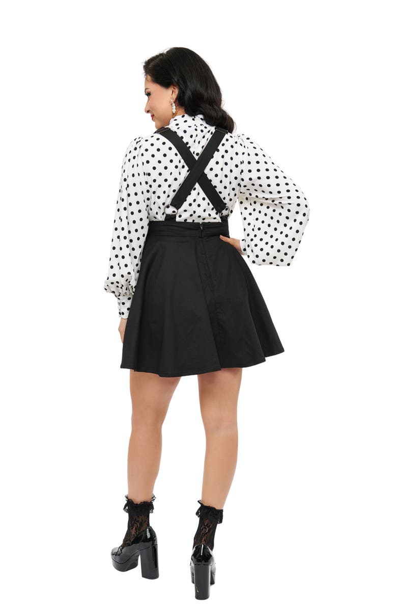 Unique Vintage Brionne Pinafore Skirt, Alternate, color, 