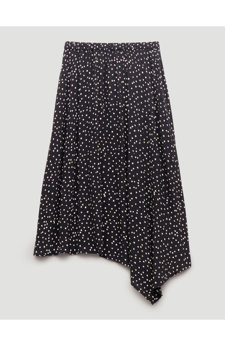 Hush Cesca Polka Dot Asymmetric Skirt, Alternate, color, Tiny Polka Dot Black
