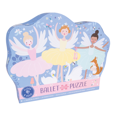 80pc Shaped Jigsaw with Shaped Box