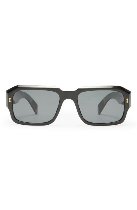 Pluto 53mm Rectangular Sunglasses