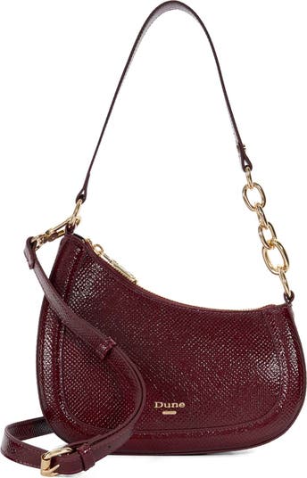 Direction Faux Leather Shoulder Bag