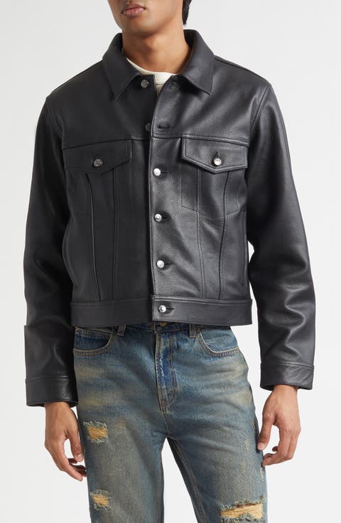 1968 Leather Trucker Jacket