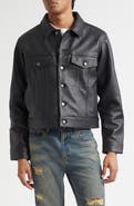 MIDNIGHT RODEO 1968 Leather Trucker Jacket