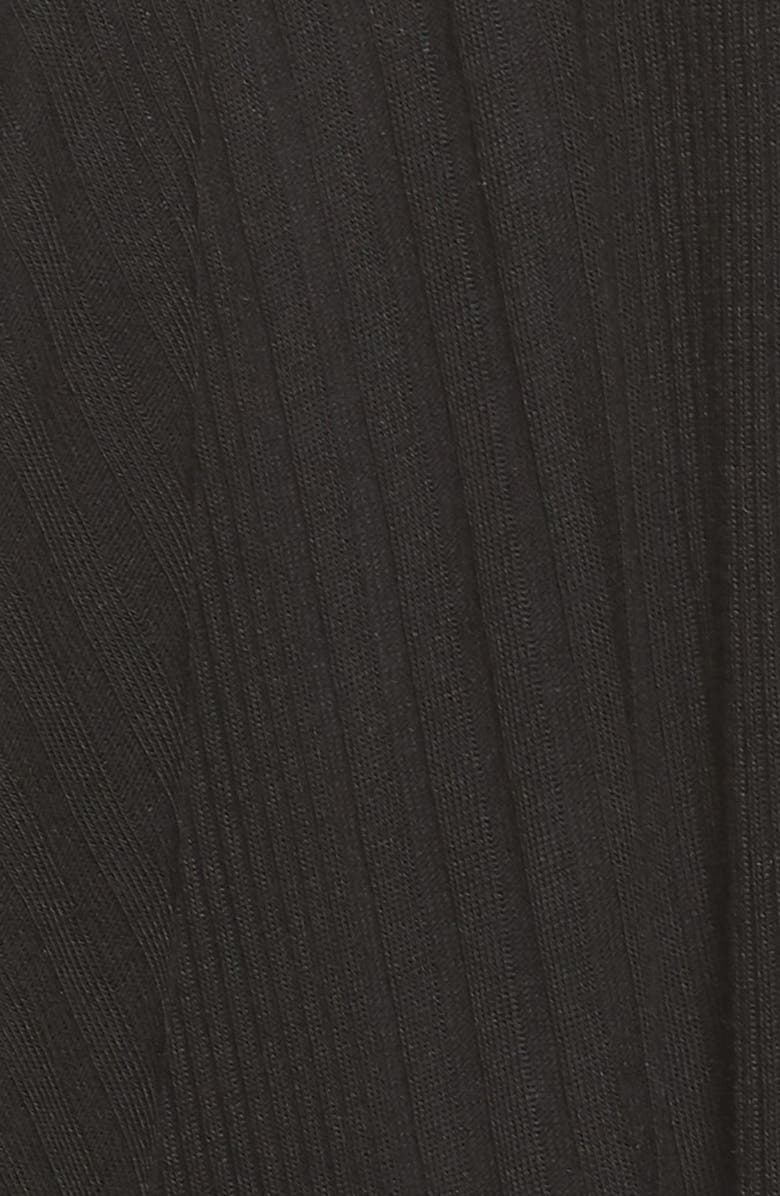 Splendid Pajama Cardigan, Alternate, color, Black