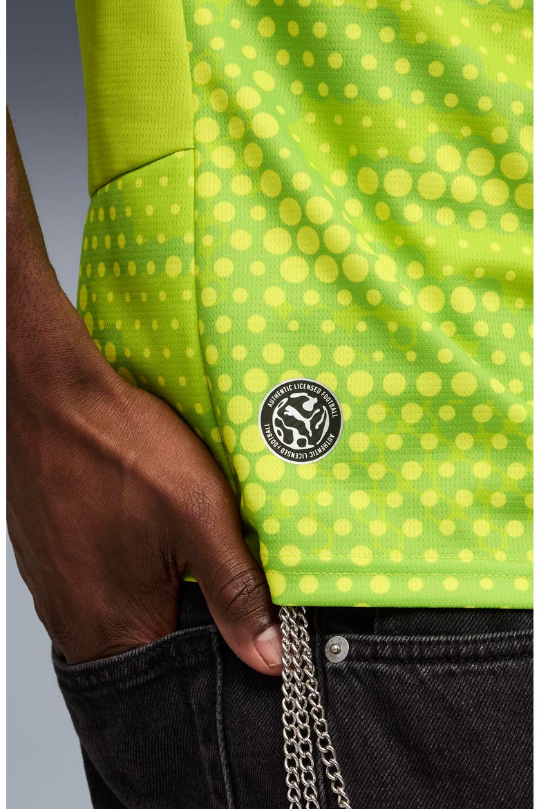 x GFA x Salehe Bembury Jersey, Alternate, color, LIME SMASH/ GREEN FRUIT