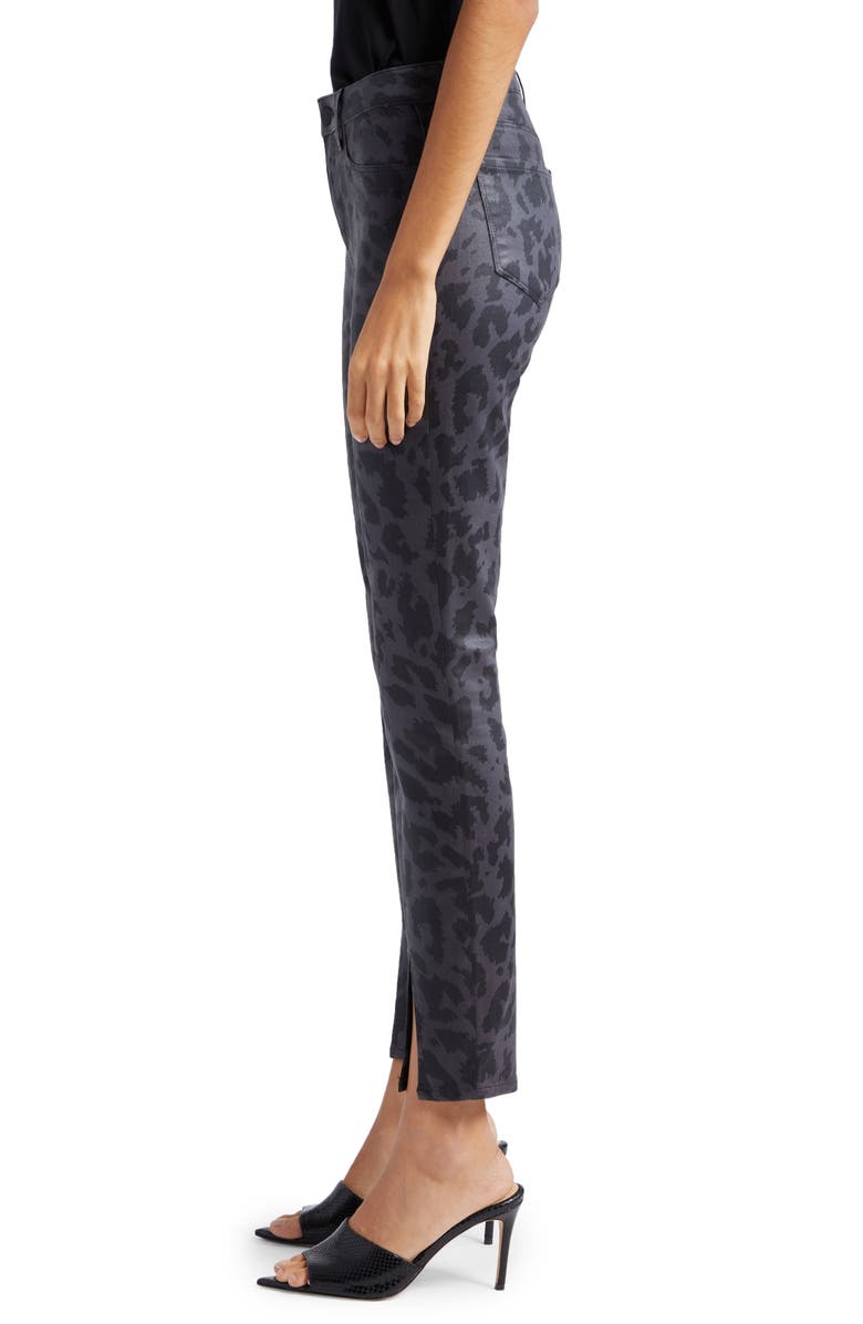 L'AGENCE Jyothi Coated High Waist Skinny Jeans, Alternate, color,