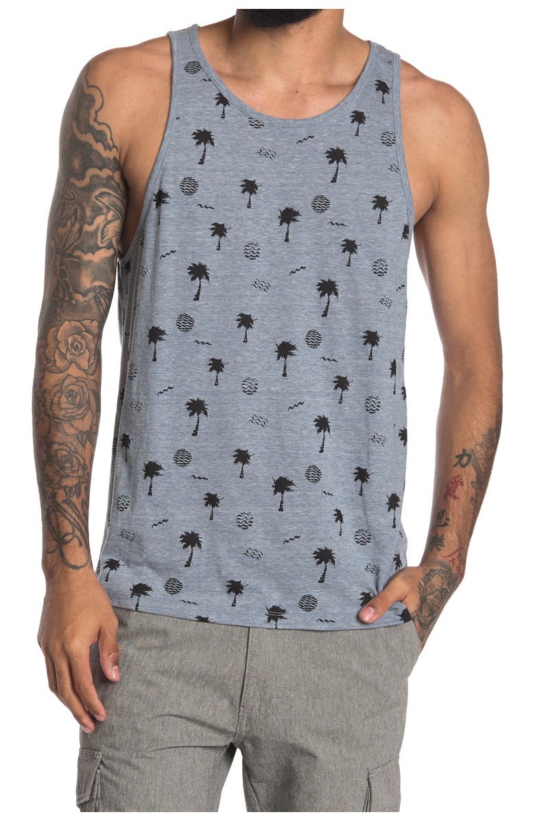 Threads 4 Thought Cody Windy Palms Print Tank, Main, color,