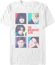 The Breakfast Club Men's The Breakfast Club Pop Art Character Portraits  Graphic T-Shirt