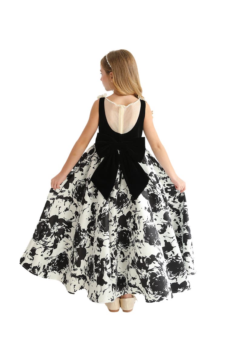 Tulleen Dalmeny Dress, Alternate, color, Black