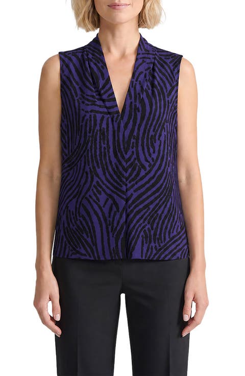 Tie Neck Sleeveless Top
