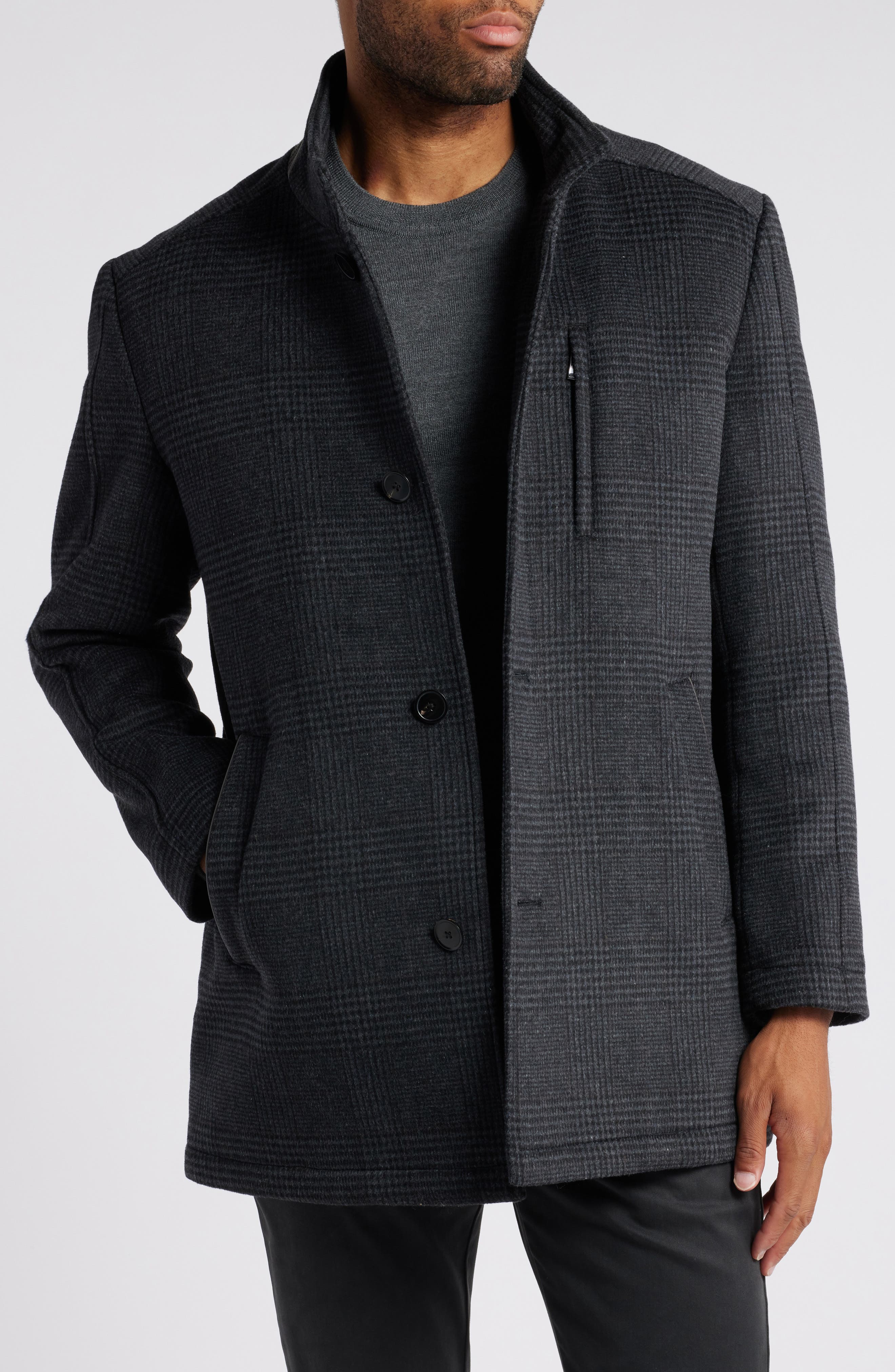 Upton Car Coat with Removable Bib - image 2