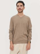 Gobi Cashmere Timeless V-Neck Cashmere Sweater