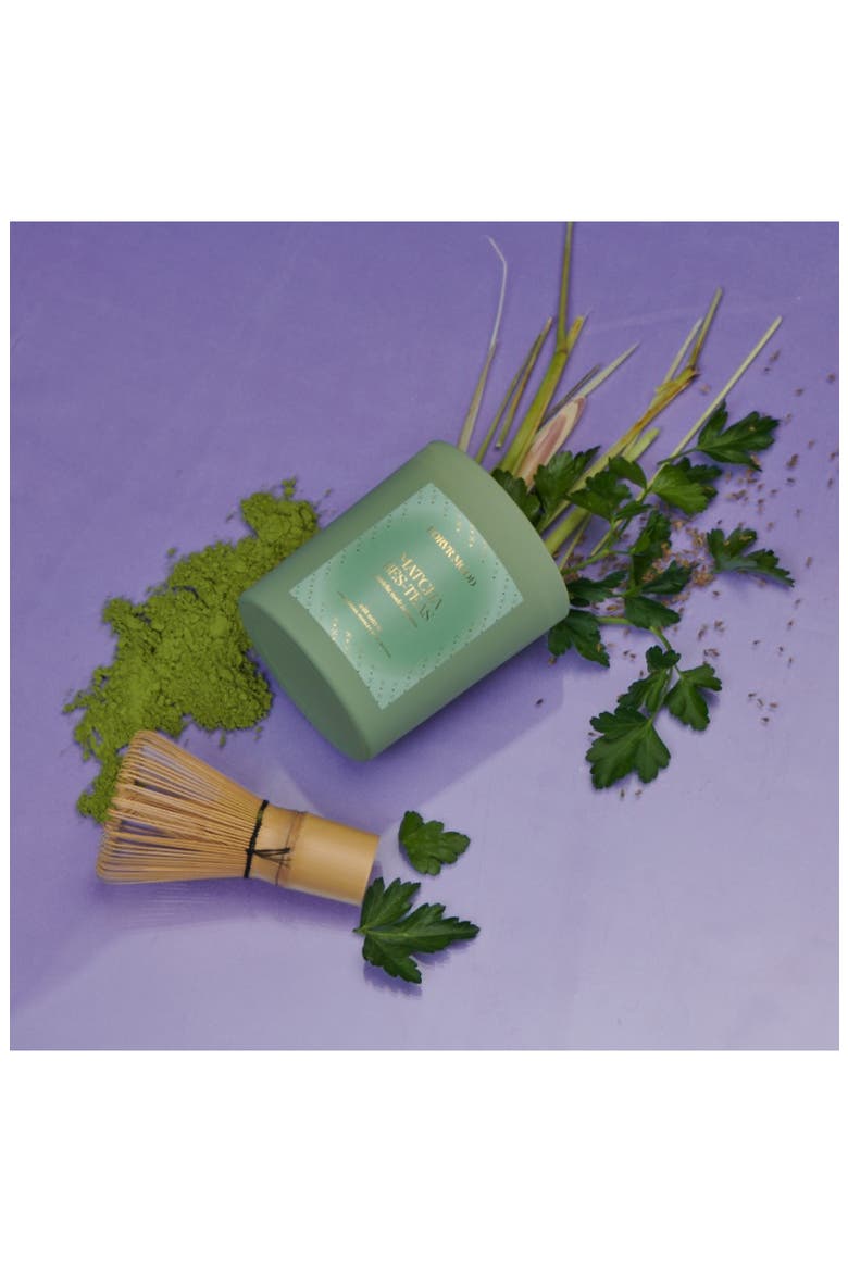 Matcha Bes-Teas Scented Candle, Alternate, color, GREEN