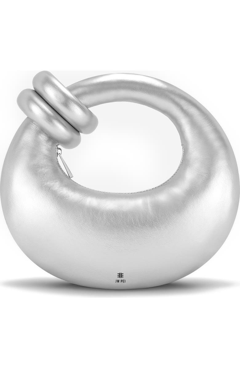 JW PEI Abacus Top Handle Bag, Main, color, Silver