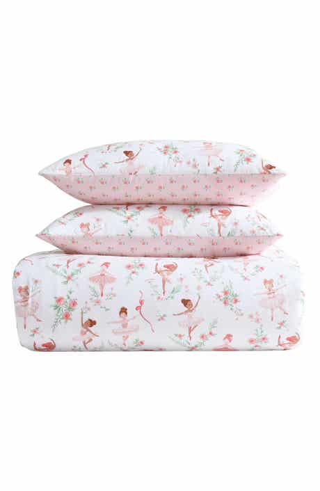 Laura Ashley Ballerina Divas 3-Piece Twin Microfiber Comforter & Sham Set
