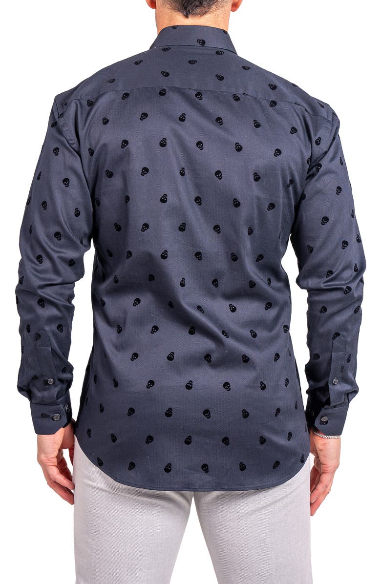 Maceoo Fibonacci Ascension Contemporary Fit Button-Up Shirt, Alternate, color,