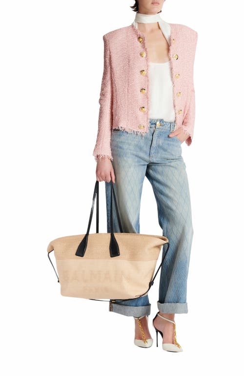 Balmain Track Medium Tote Bag