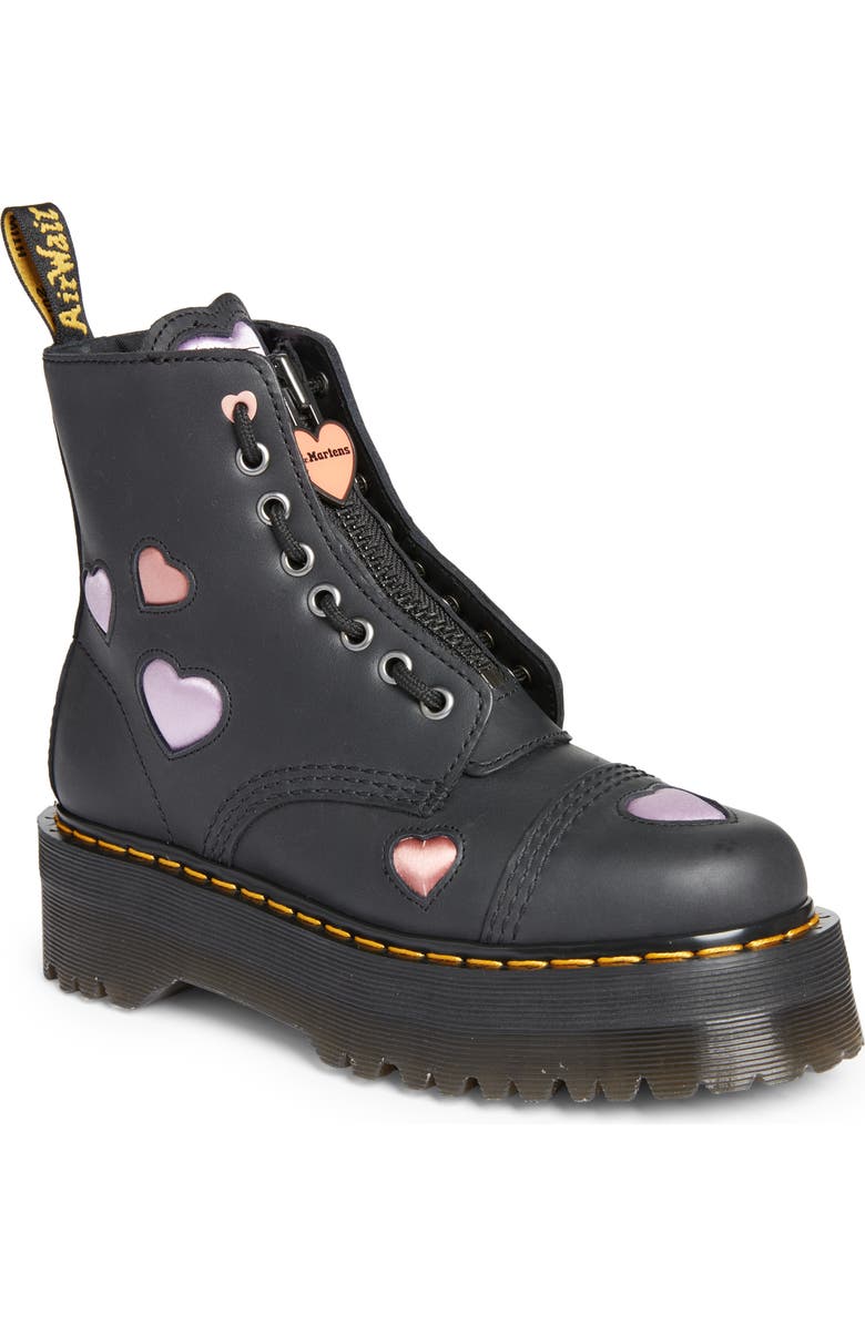 Dr. Martens Sinclair Hearts Platform Boot, Main, color,