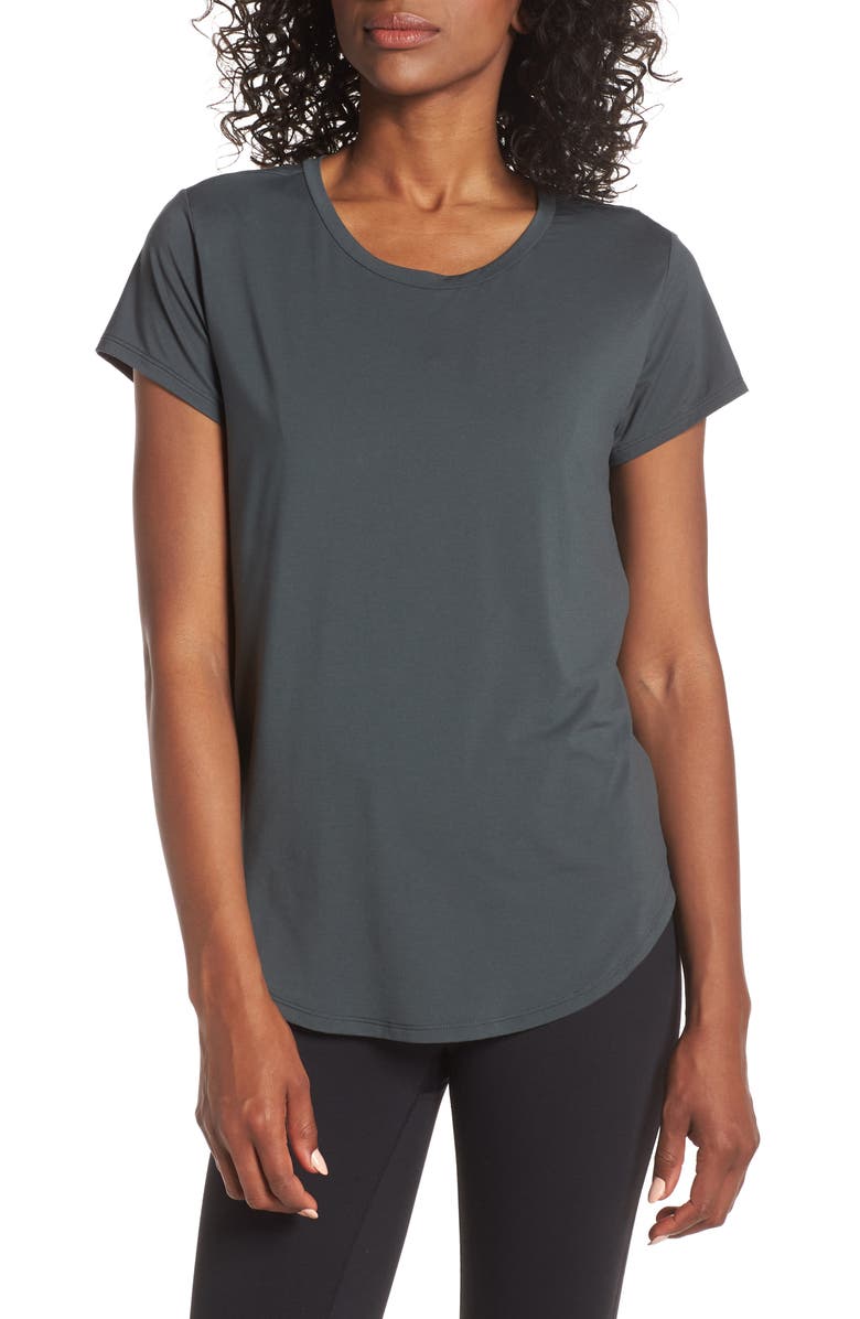Zella Strength Performance T-Shirt, Main, color,