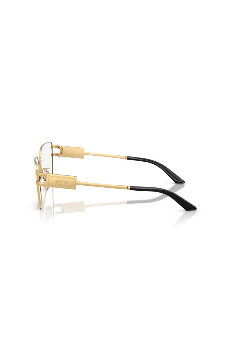 Versace 55mm Cat Eye optical glasses, Alternate, color, Gold