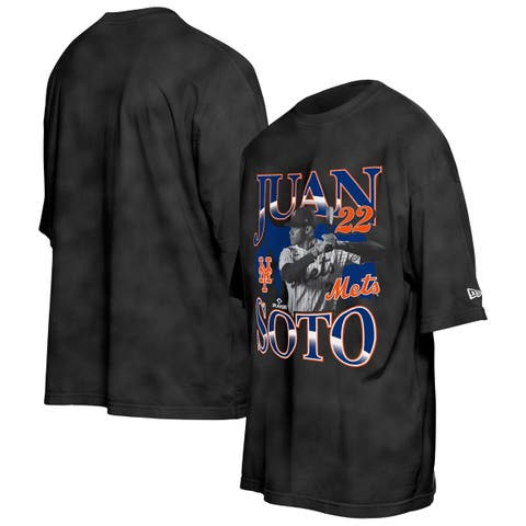 Men's New Era Juan Soto Black New York Mets Batter Up Player T-Shirt