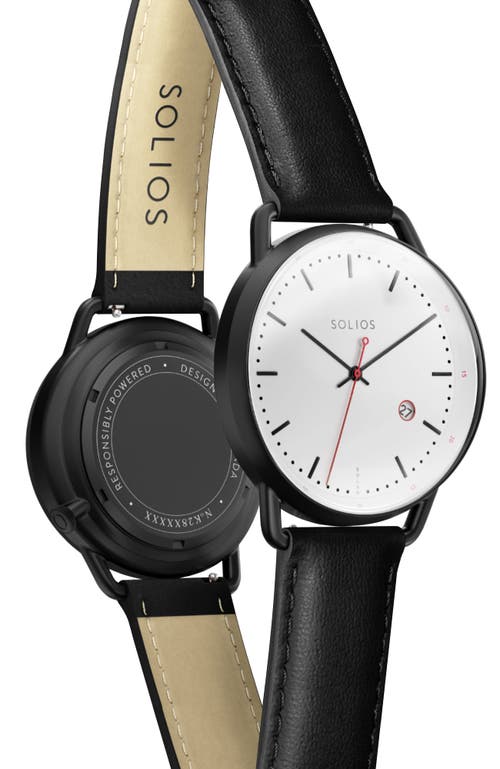 Solios Watches The Solar Curve | White Dial