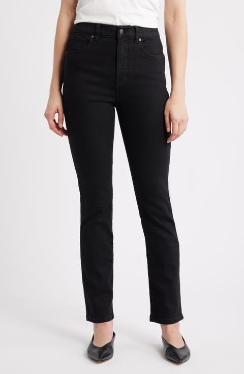 The Pencil High Waist Jeans (Black Frost)