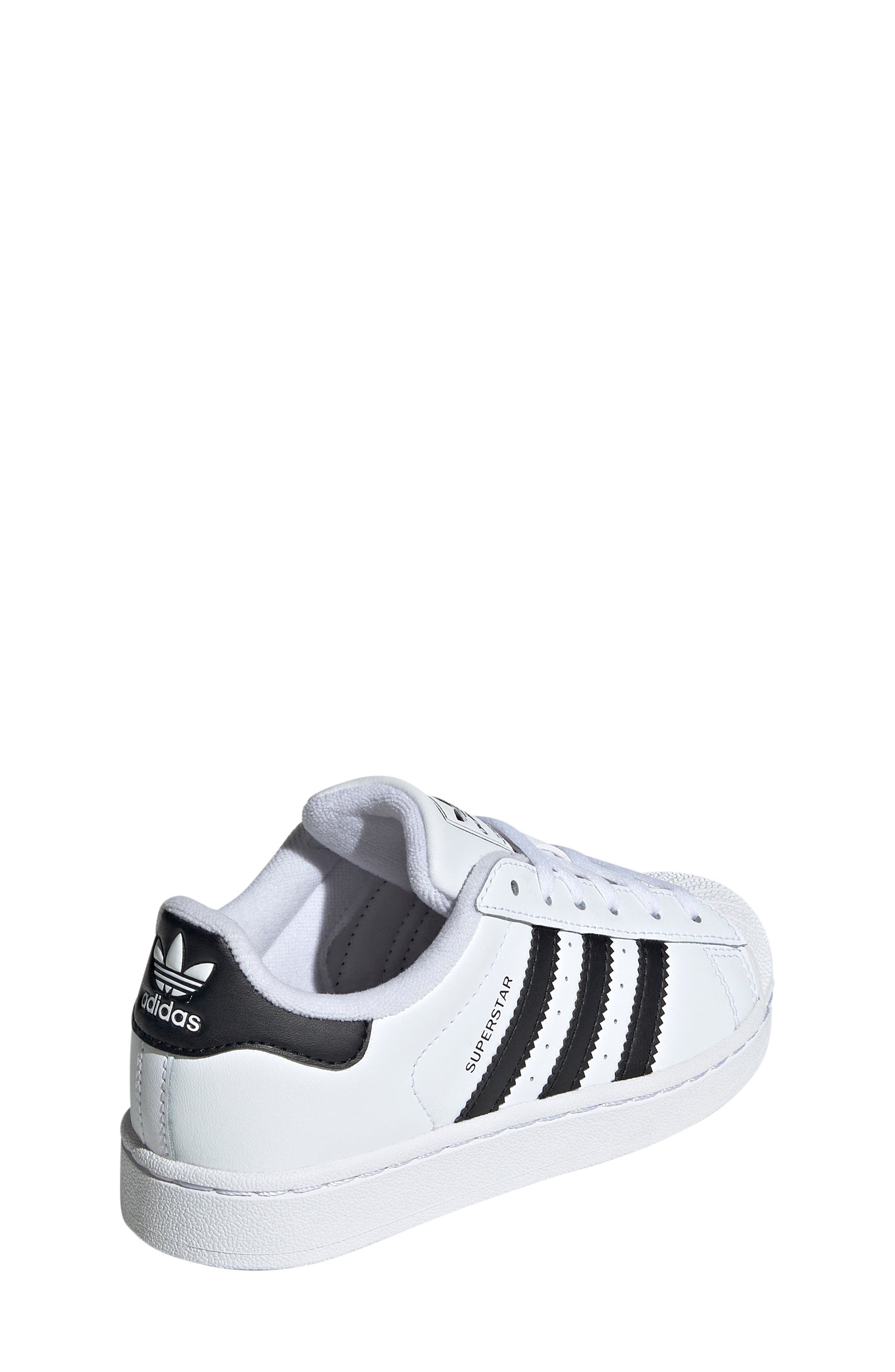 Kids' Superstar II Sneaker, Alternate, color, WHITE/ BLACK/ WHITE