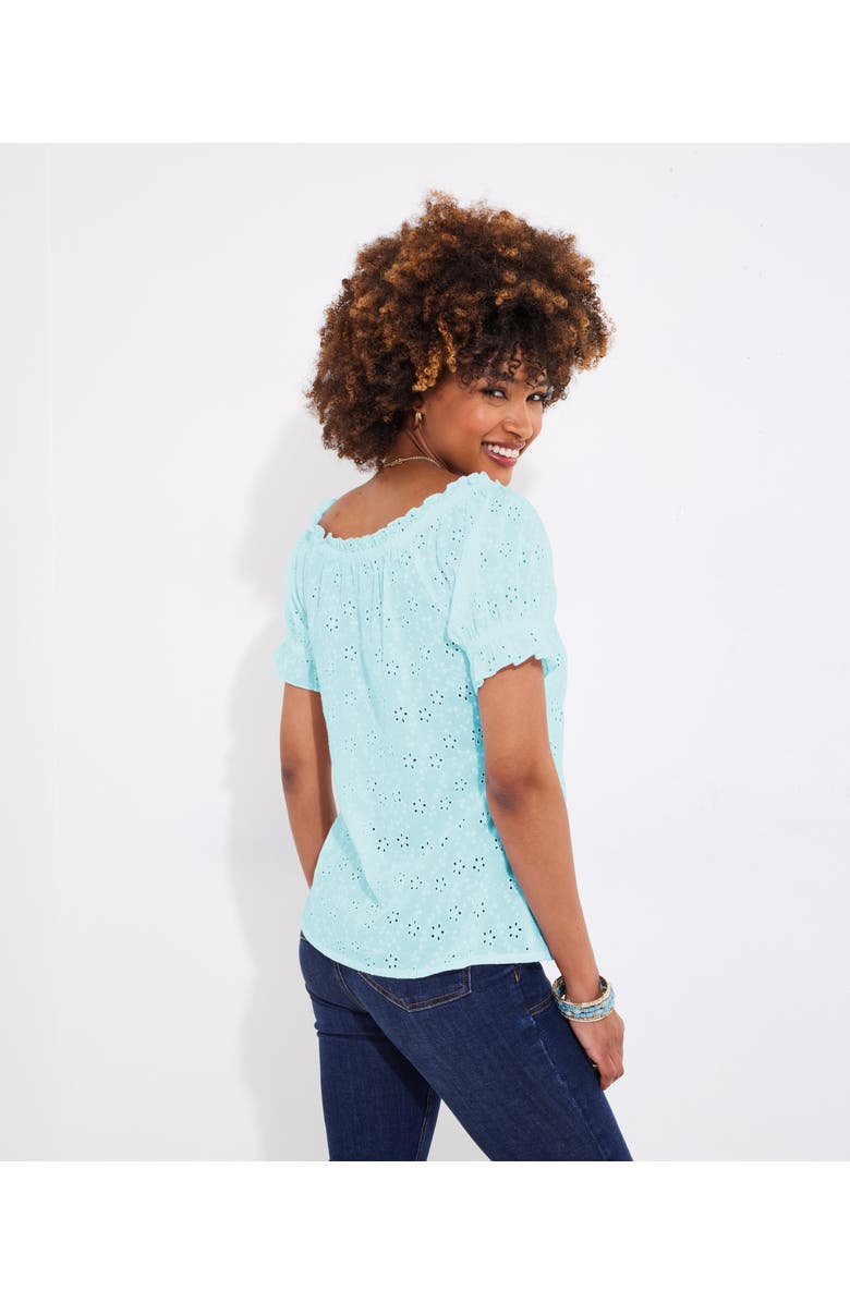 Joe Browns Eyelet Peasant Blouse, Alternate, color,