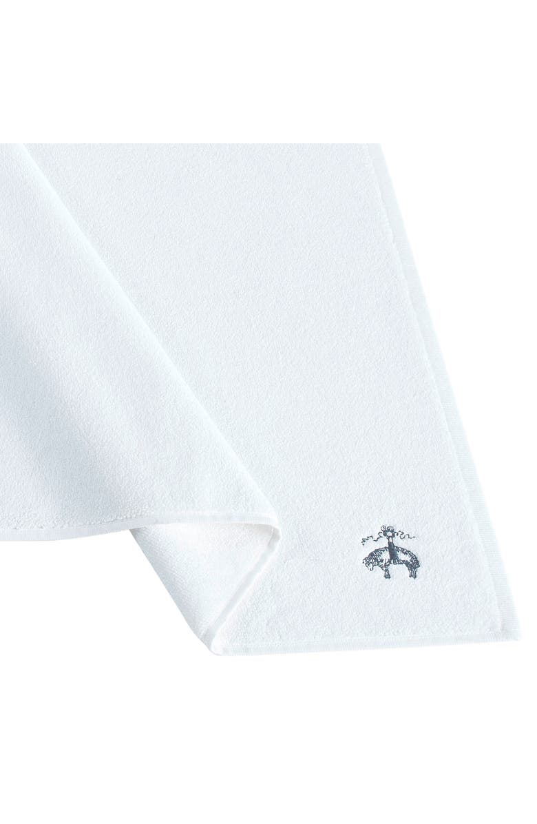 Brooks Brothers Ottoman Rolls Bath Mat, Alternate, color, White