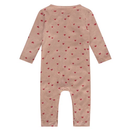 Babyface Ribbed Dungaree In Brown