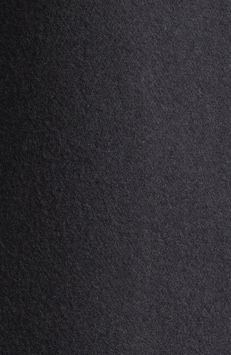 TOTEME Classic Wool Blend Coat, Alternate, color, Black