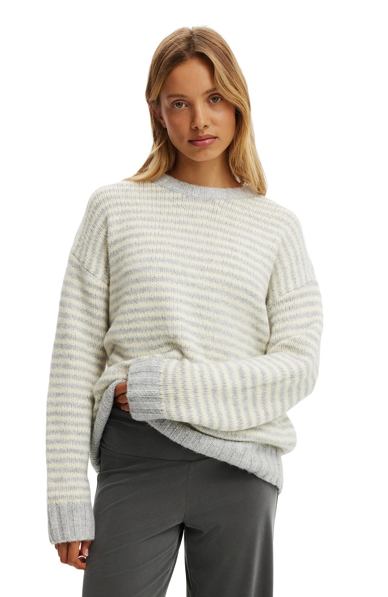 Women's Luxe Crew Sweater - image 5