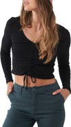 O'Neill Leanne Long Sleeve Crop Top