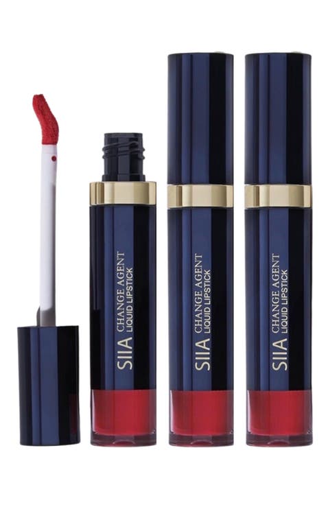 3-Pc. Change Agent Long-Lasting Matte Liquid Lipstick Trio Set