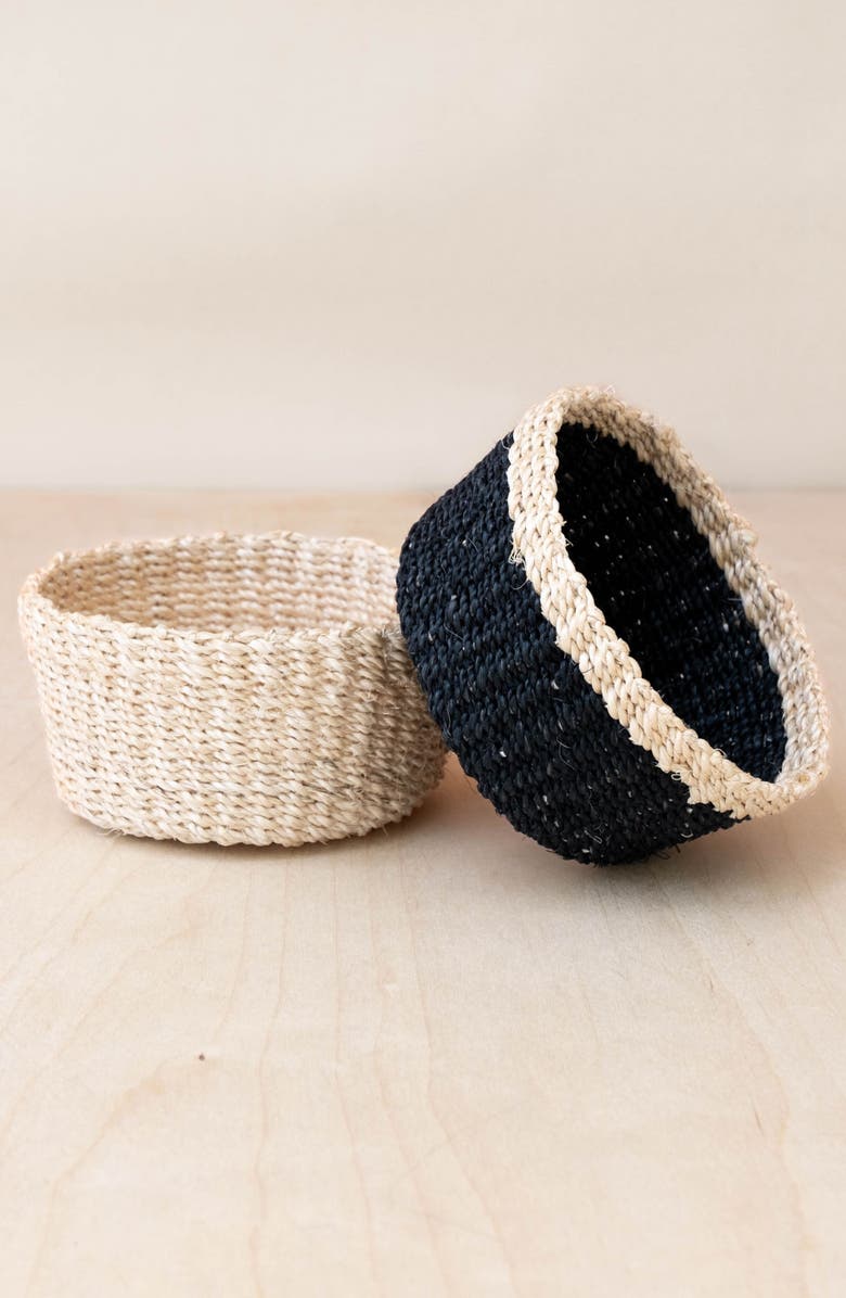 LIKHA Mini Trinket Basket, Alternate, color, Black