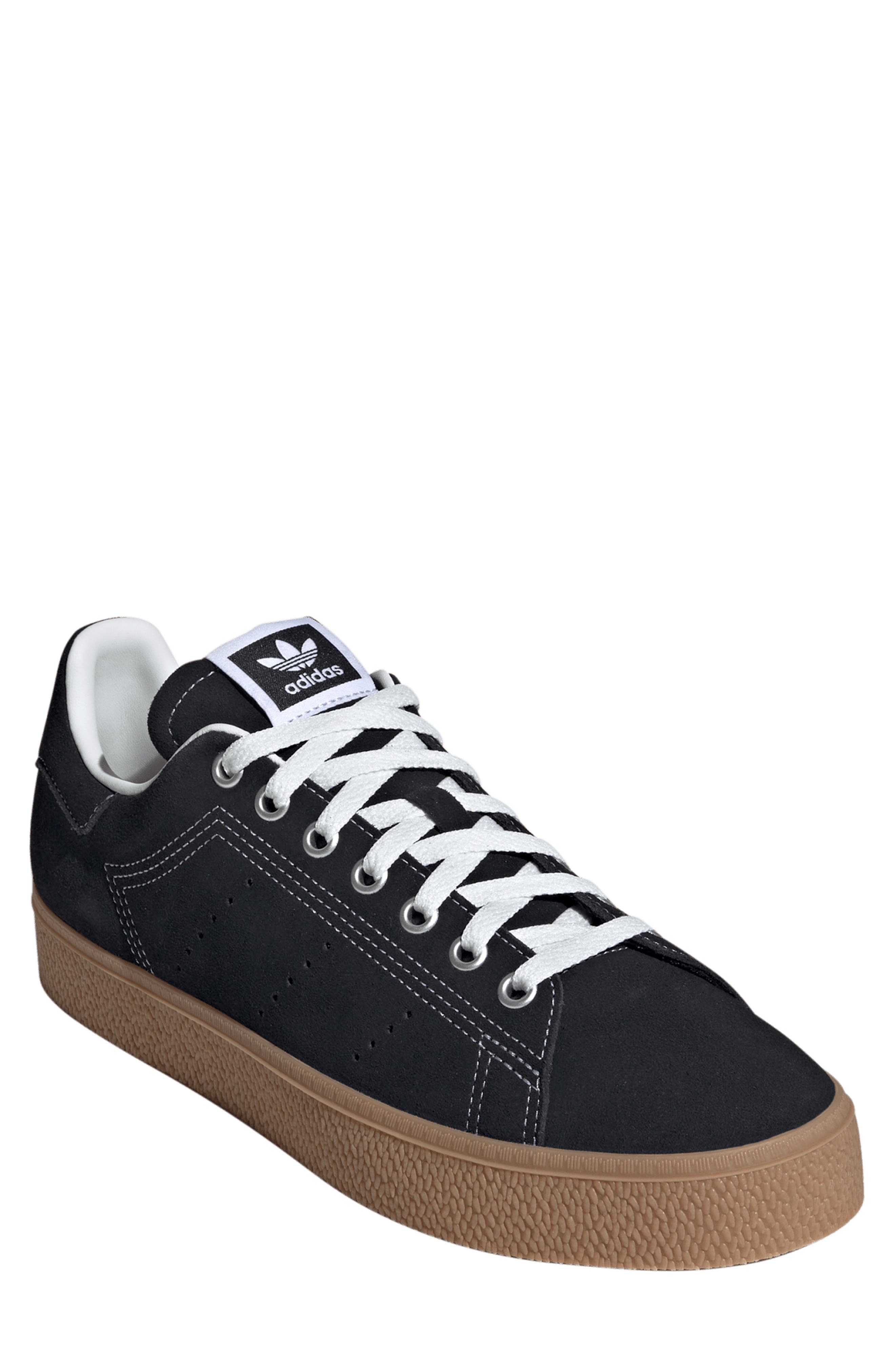adidas Stan Smith Suede Sneaker, Main, color, 