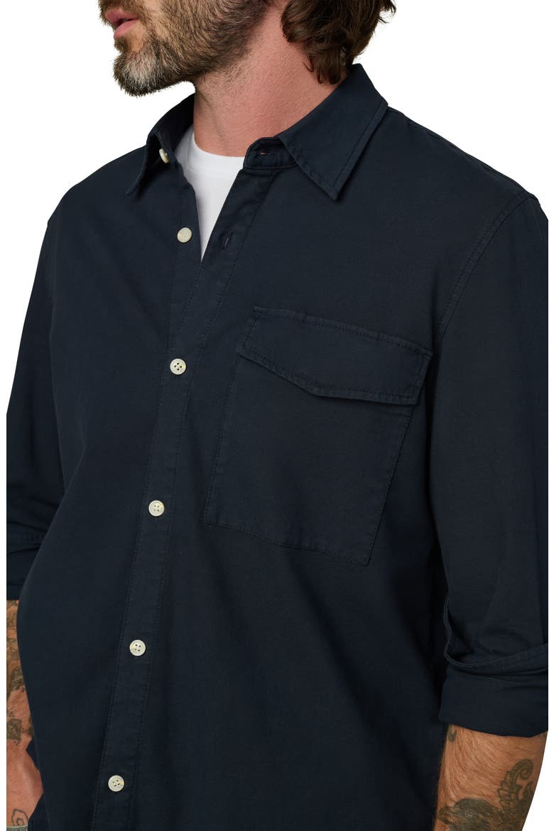 The Reynolds Workwear Button-Up Shirt, Alternate, color, TRUE NAVY