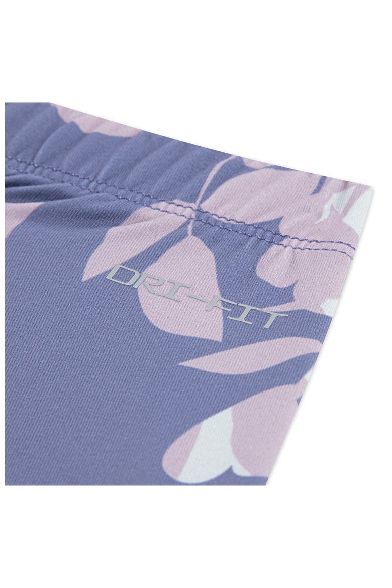 Kids' Swoosh on Pointe Sweatshirt & Leggings Set, Alternate, color, WORLD INDIGO