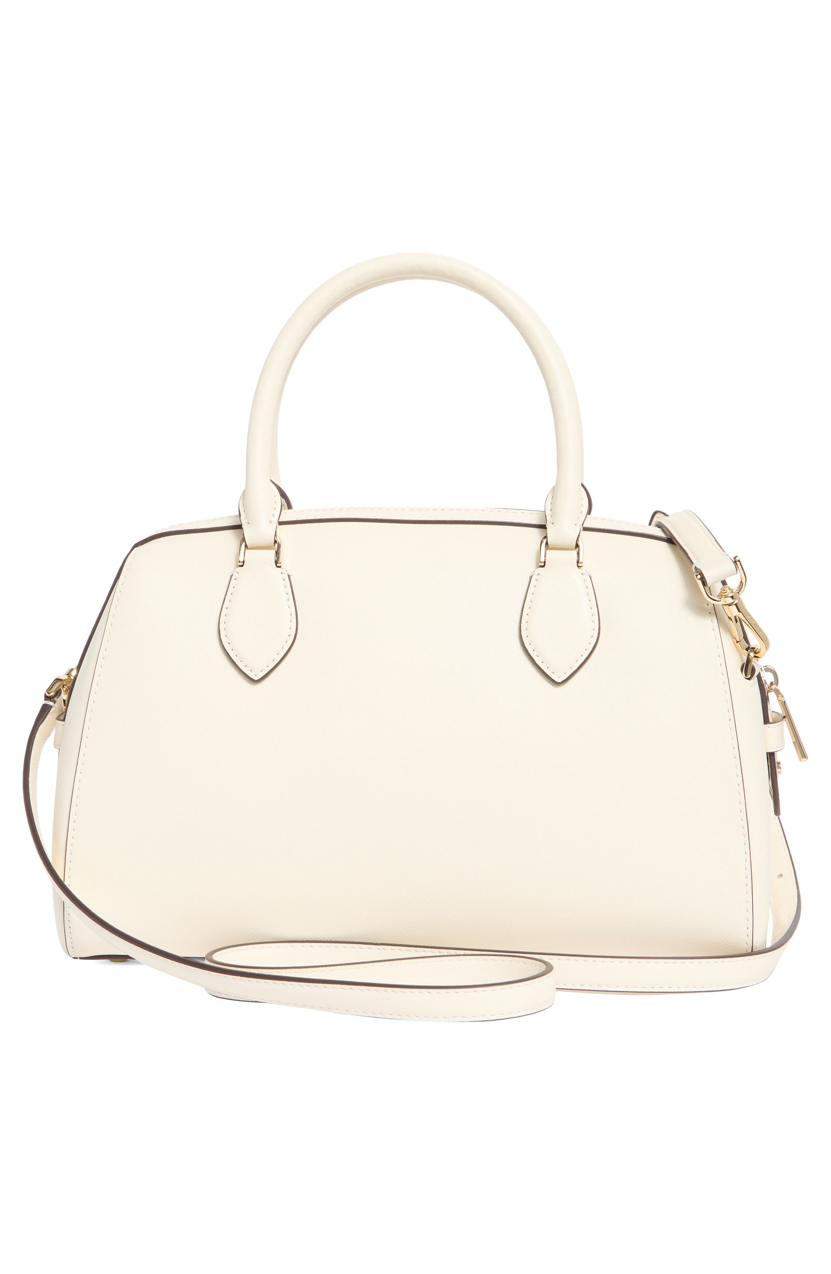 Kate Spade New York madison large dolly duffle crossbody bag, Alternate, color, Meringue