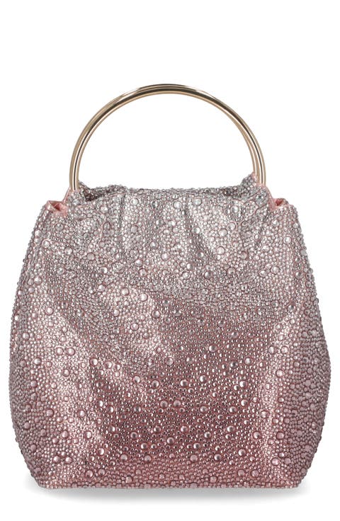 Nikki Ring Top Handle Clutch