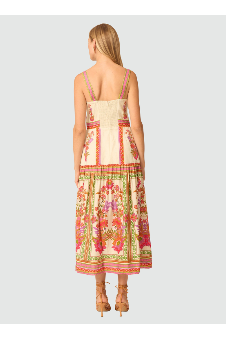 Milano Dress, Alternate, color, Provence print