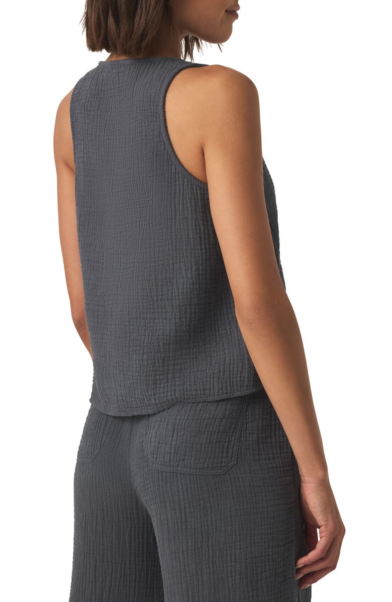 Splendid Kit Cotton Gauze Tank, Alternate, color, Ink