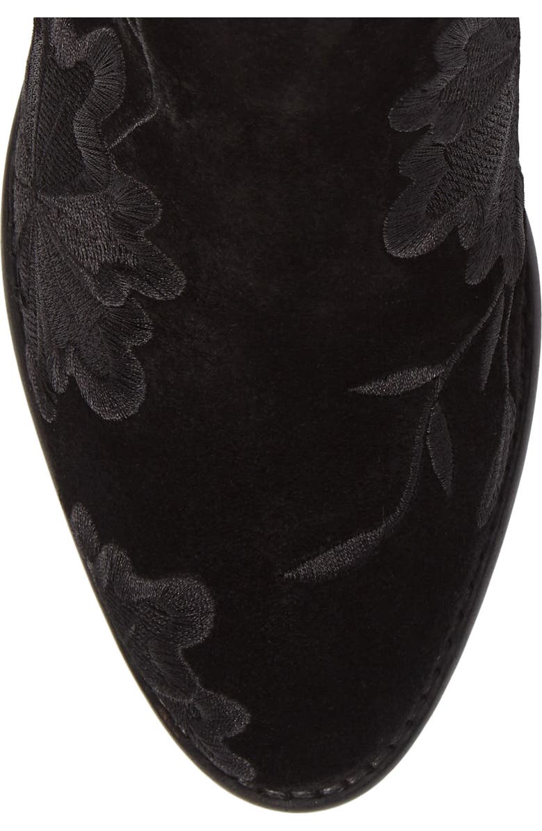 Seychelles Lantern Embroidered Short Bootie, Alternate, color,