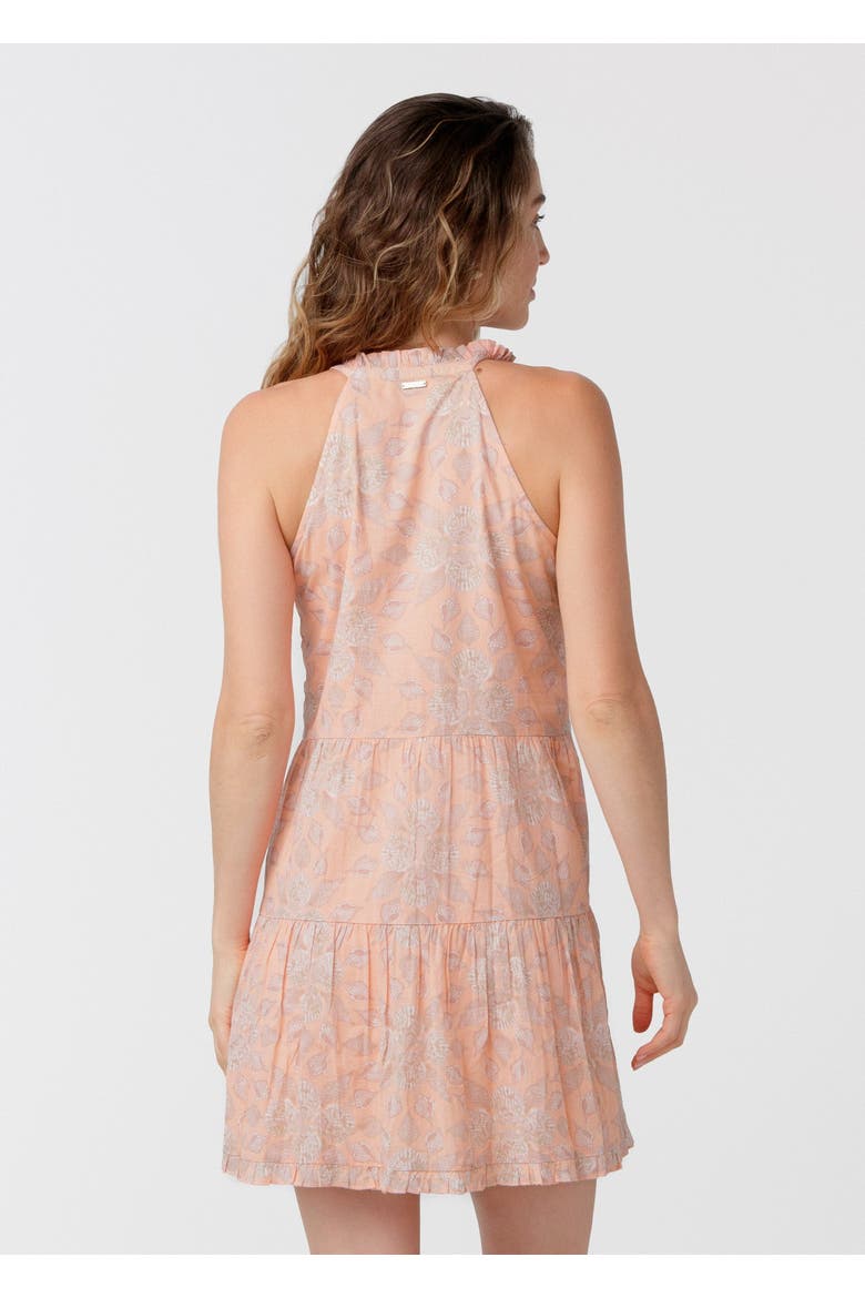 Sleeveless Tiered Dress, Alternate, color, Coast