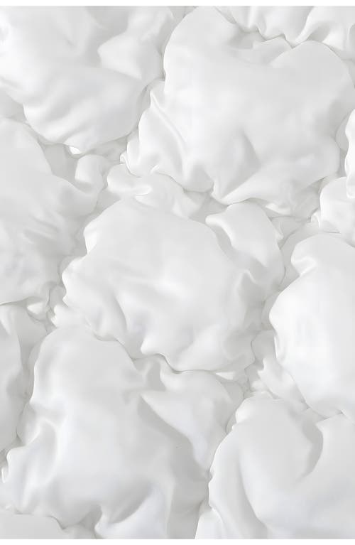Sunday Citizen Silky Puff Squares Comforter In White
