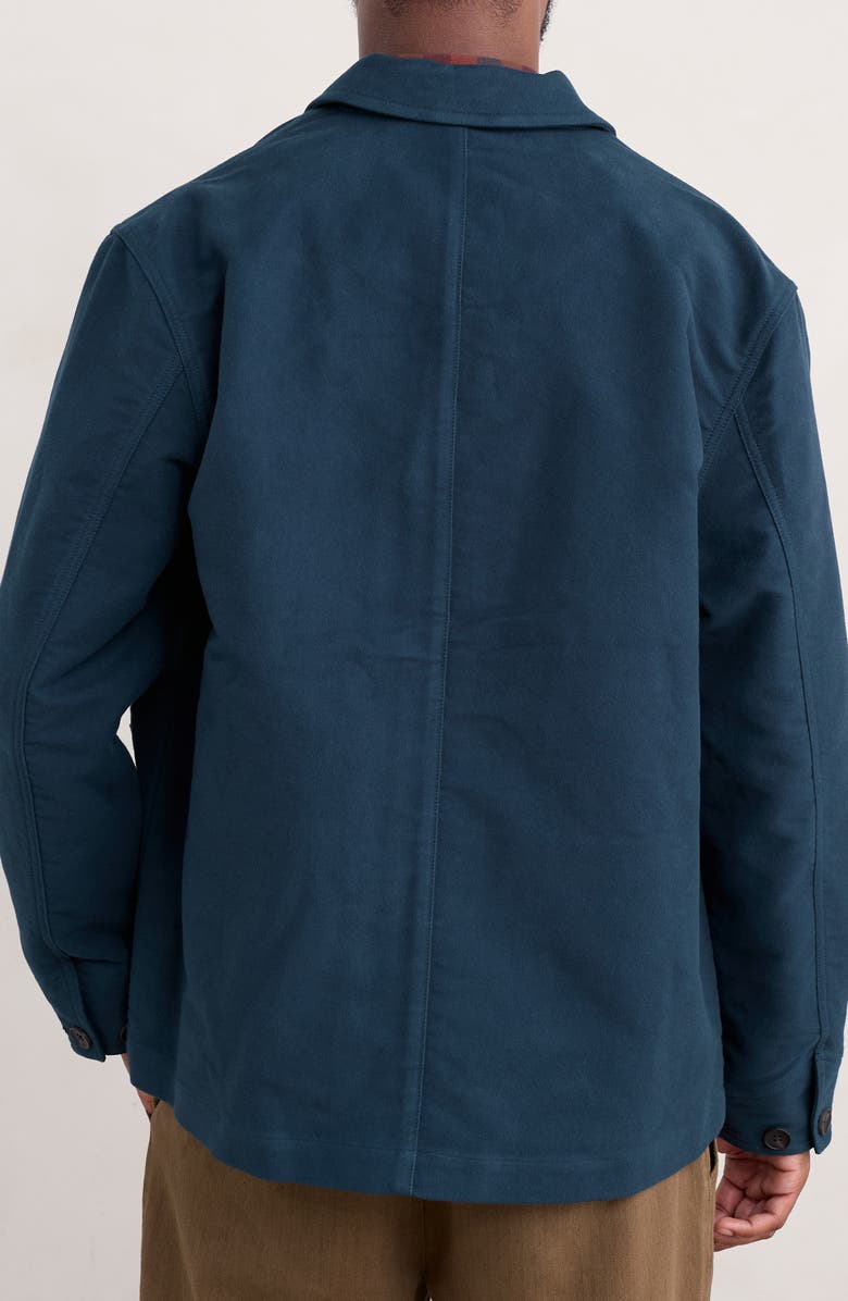 Seasalt Cornwall Ivo Recycled Cotton Jacket, Alternate, color, Maritime