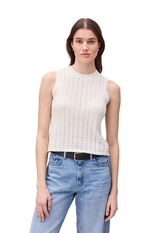 Richer Poorer The Canyon Cotton Knit Tank in Coconut Milk at Nordstrom, Size Large
