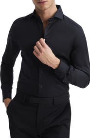 Reiss Storm Slim Fit Button-Up Shirt